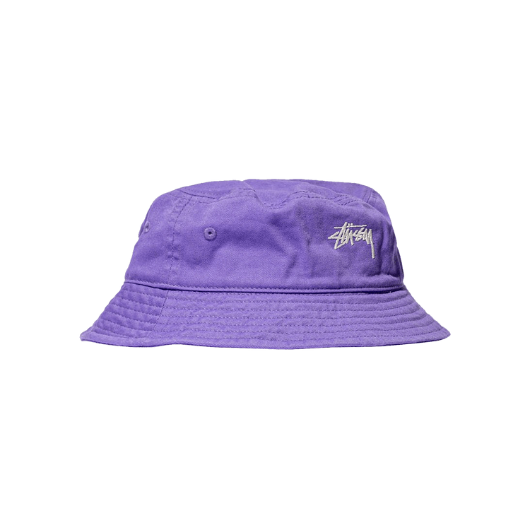 Stussy Stock Bucket Hat 'Violet'