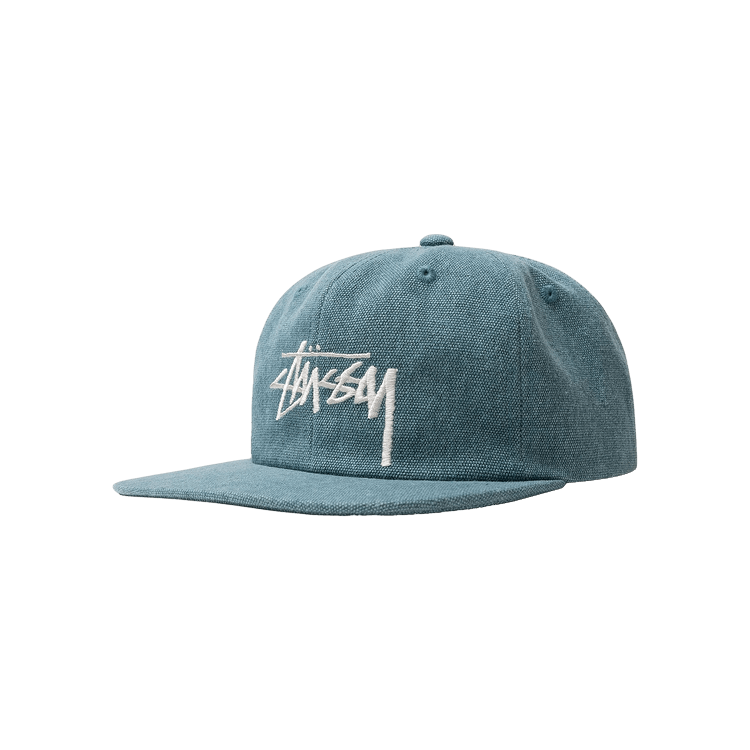 Stussy Beach Canvas Cap 'Teal'