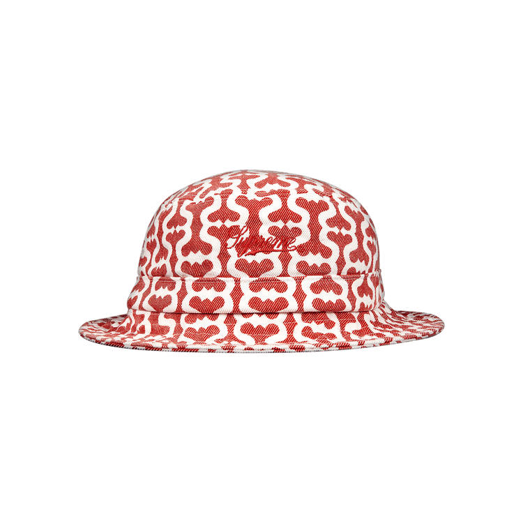 Supreme Twill Crusher 'Red Monogram'