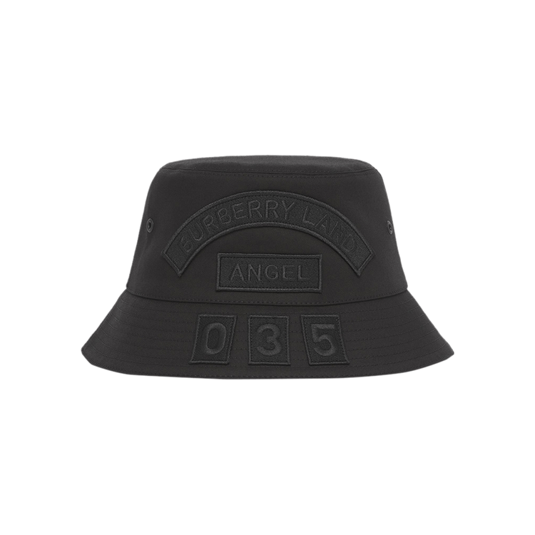 Burberry Multi Badge Bucket Hat 'Black/Multicolor'