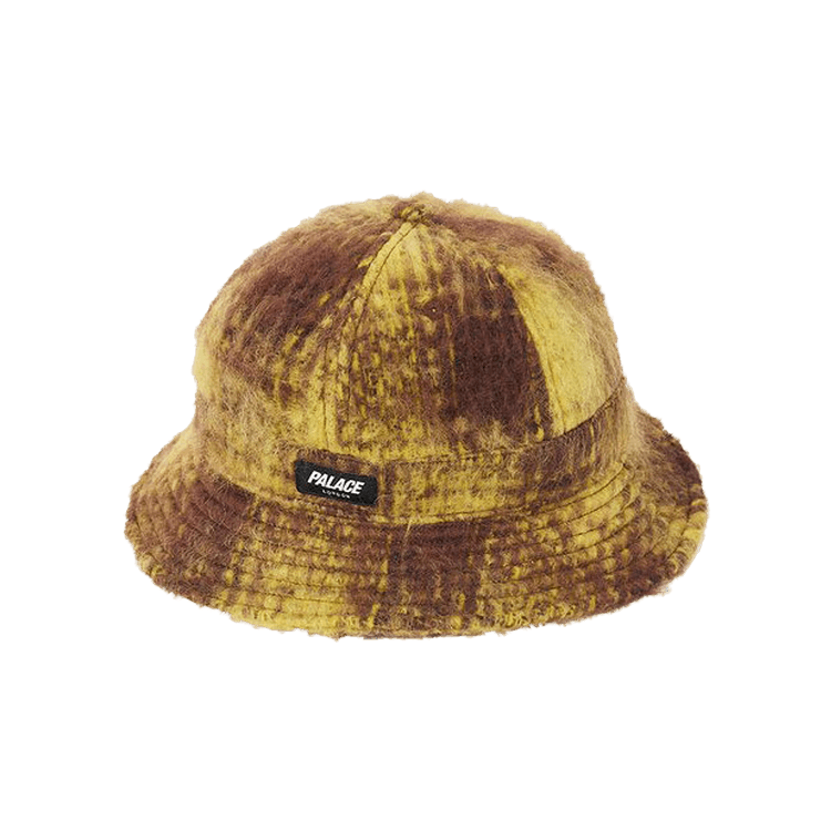 Palace Bless Up Wool Bucket Hat 'Brown/Yellow'