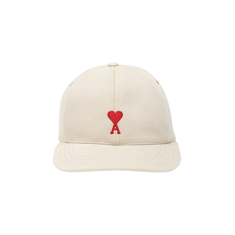 Ami Embroidered Cap 'Off White'