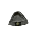 Stone Island Ribbed Beanie 'Grey'