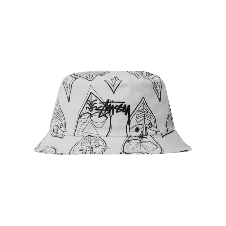 Stussy Zulu Bucket Hat 'White'