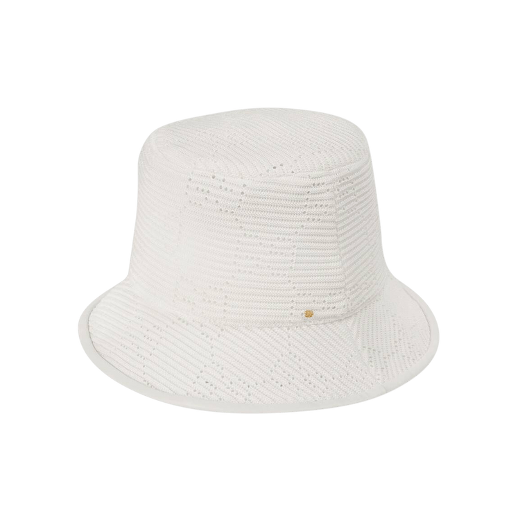 Gucci GG Cable Knit Fedora 'Ivory'