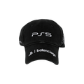 Balenciaga Embroidered PS5 Cap 'Black/White'