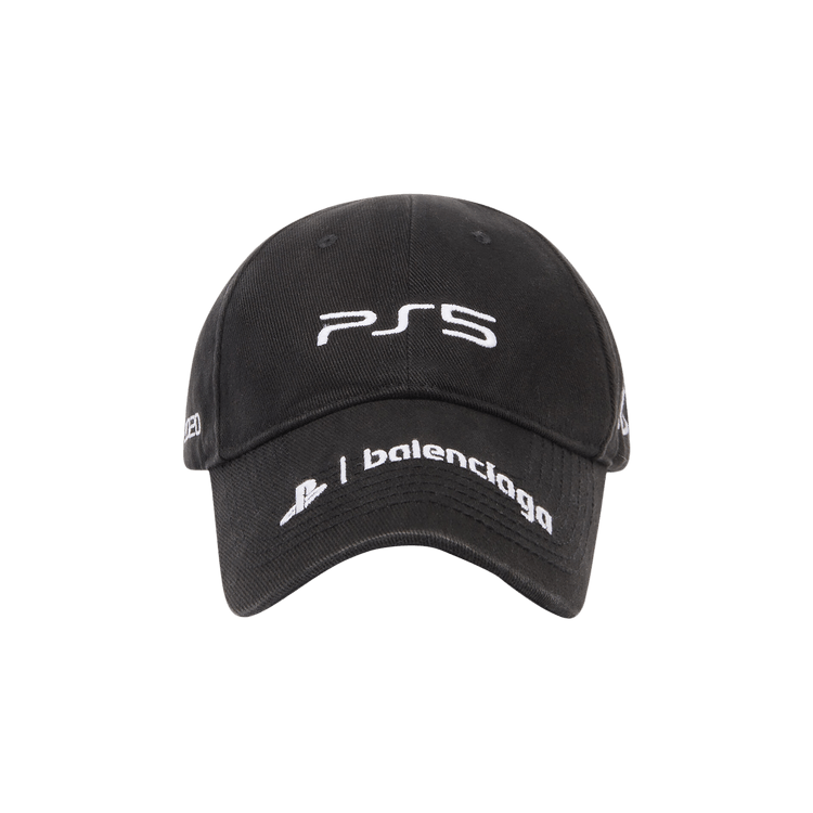 Balenciaga PS5 Cap 'Black/White'