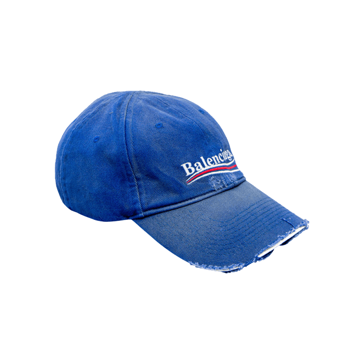 Balenciaga Political Campaign Cap 'Sapphire/White'