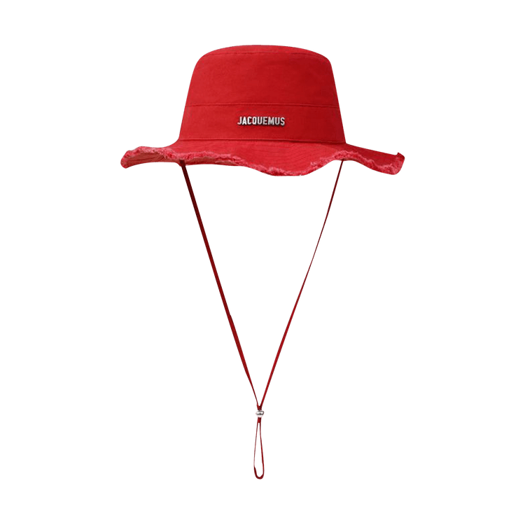 Jacquemus Le Bob Artichaut Hat 'Red'