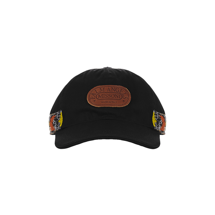 Palm Angels x Missoni Knit Tape Cap 'Black/Multicolor'