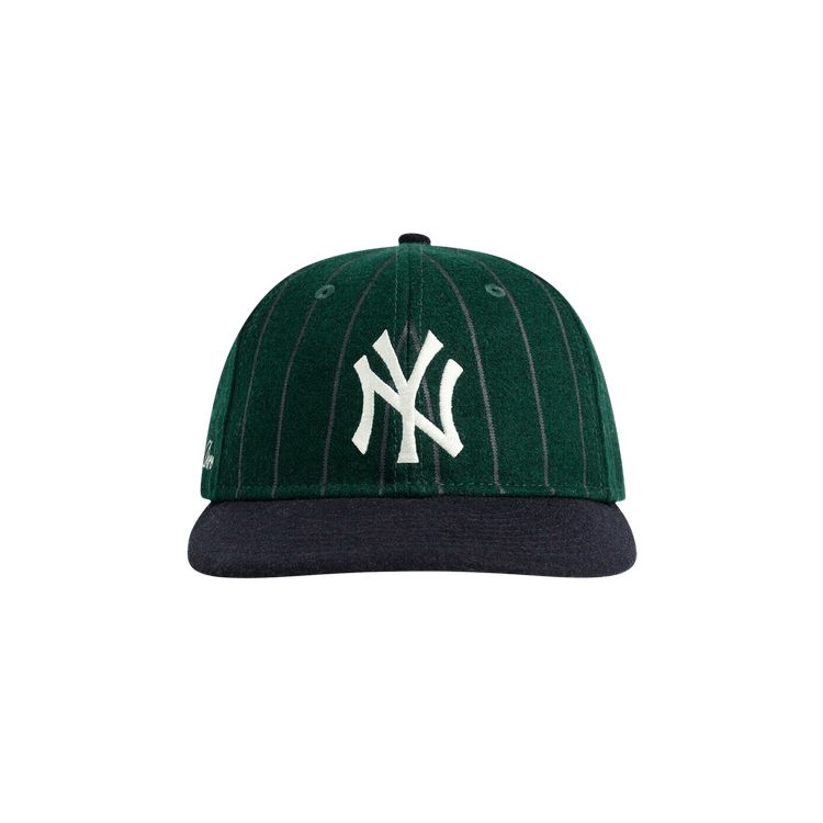Aimé Leon Dore x New Era Wool Pinstripe Yankees Hat 'Green/Navy'