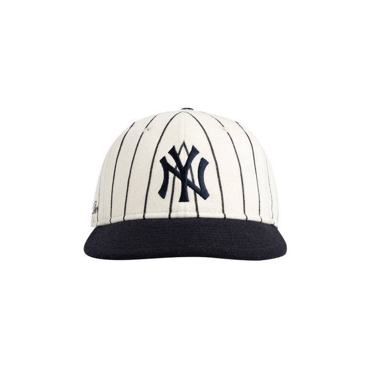 Aimé Leon Dore x New Era Wool Pinstripe Yankees Hat 'White/Navy'