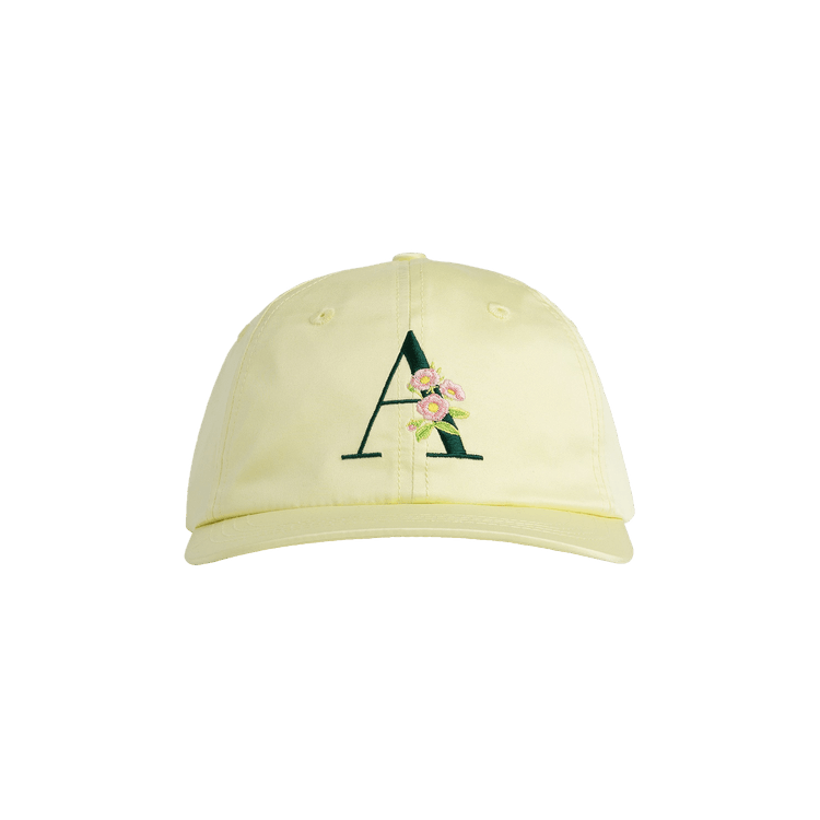 Aimé Leon Dore Satin Floral A Hat 'Wax Yellow'