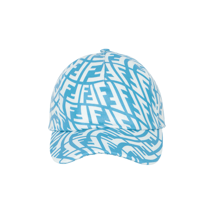 Fendi x Sarah Coleman FF Logo Cap 'Cyber Blue/Bianco'