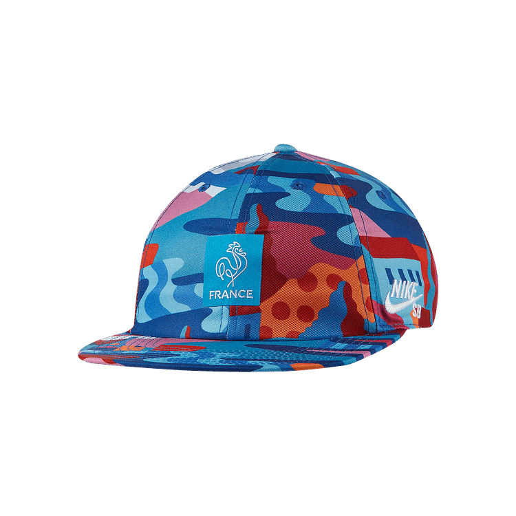 Nike SB x Parra France Federation Kit Skate Cap 'Neptune Blue/White'