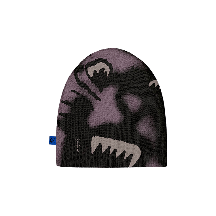 Cactus Jack by Travis Scott For Fragment Sunrise Beanie 'Black'