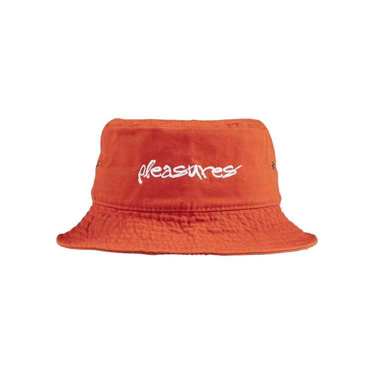Pleasures Hyde Logo Bucket Hat 'Orange'