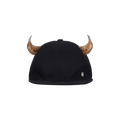 Givenchy Flat Cap With Horns 'Black/Natural'