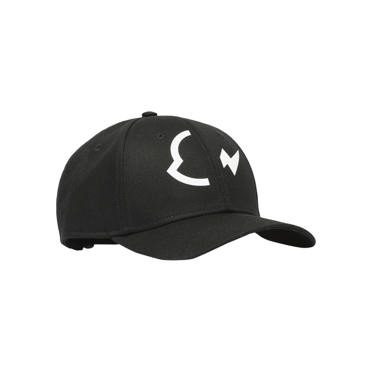 Moncler Genius x Frgmnt Hiroshi Fujiwara Logo Baseball Cap 'Black'