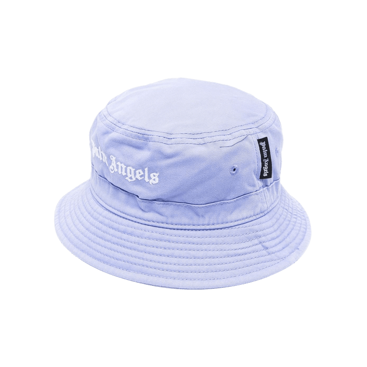 Palm Angels Classic Bucket Hat 'Lilac/White'