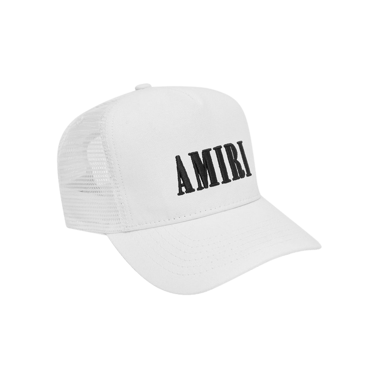 Amiri Core Logo Trucker Hat 'White'