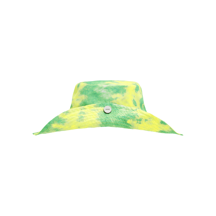 GANNI Recycled Tie-Dye Hat 'Green'