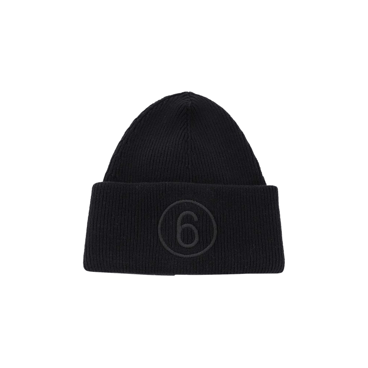 MM6 Maison Margiela Logo Beanie 'Black'
