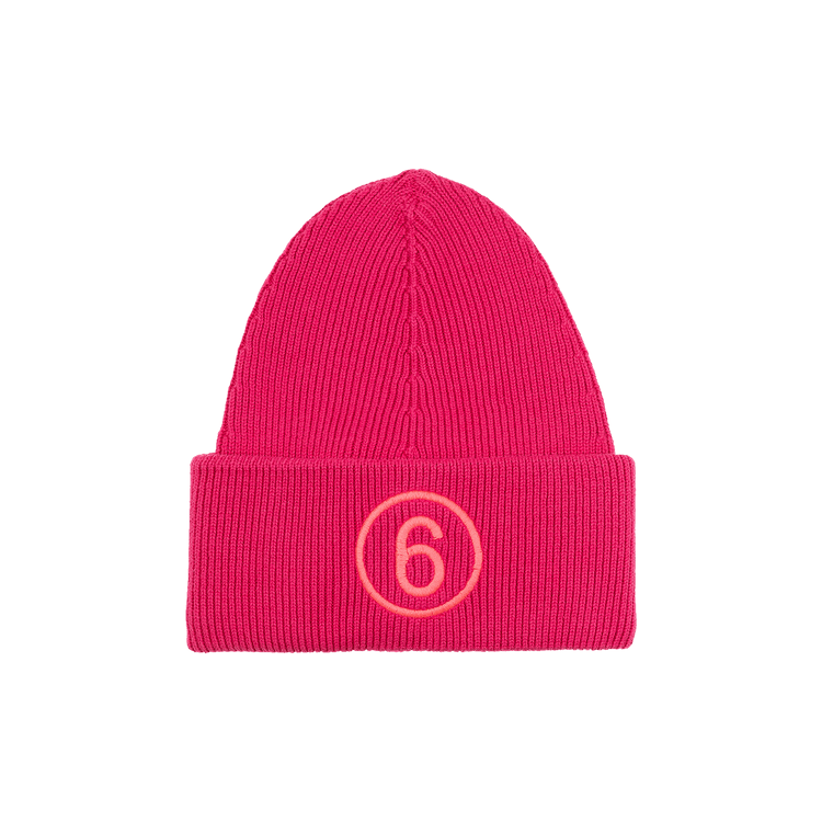 MM6 Maison Margiela Logo Beanie 'Pink'