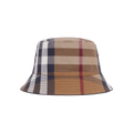 Burberry Check Cotton Canvas Bucket Hat 'Birch Brown'