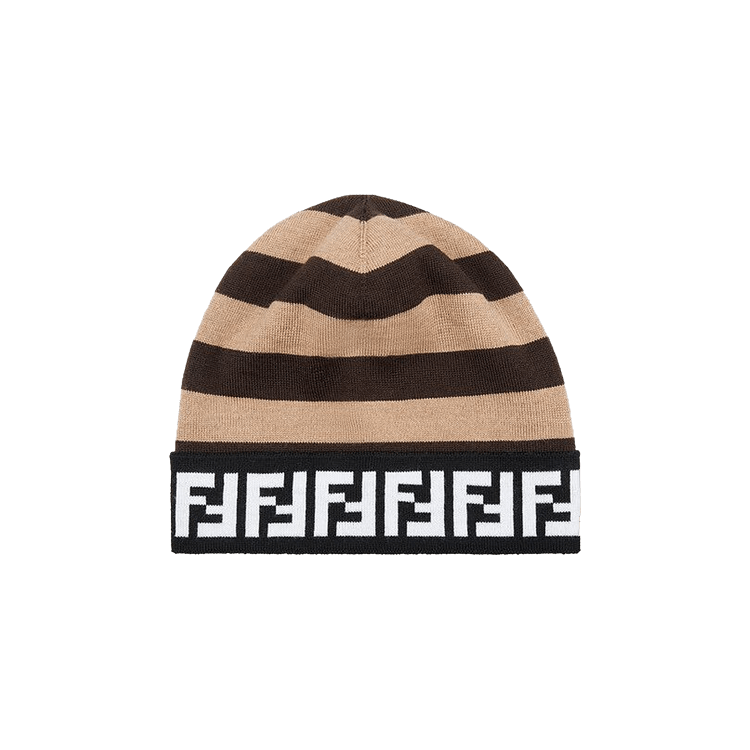 Fendi FF Beanie 'Fango Moro'