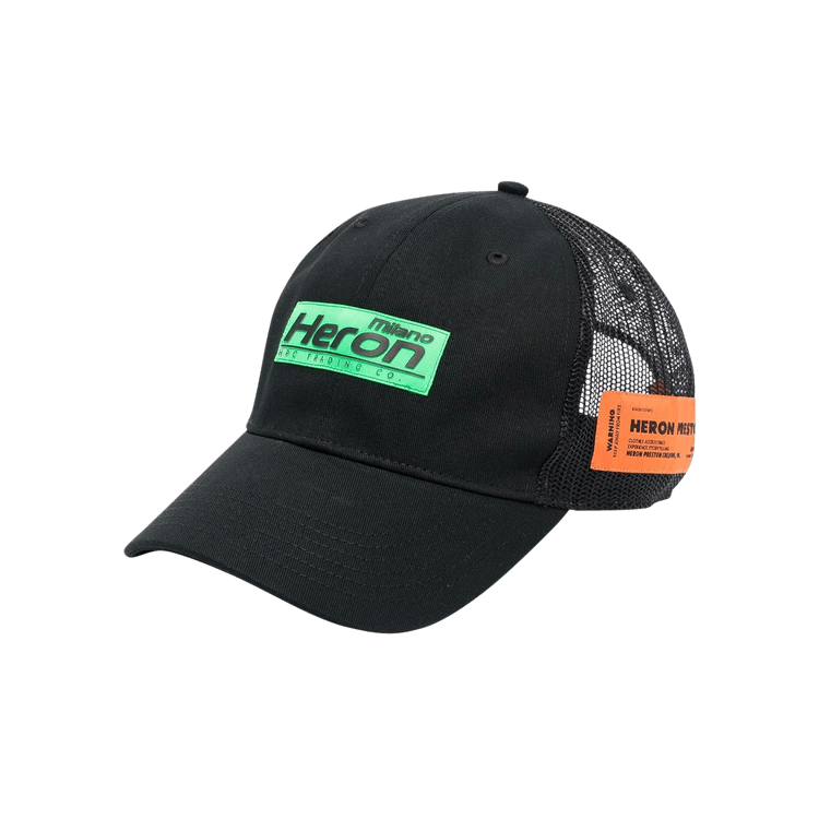 Heron Preston HP Trading Trucker Hat 'Black'
