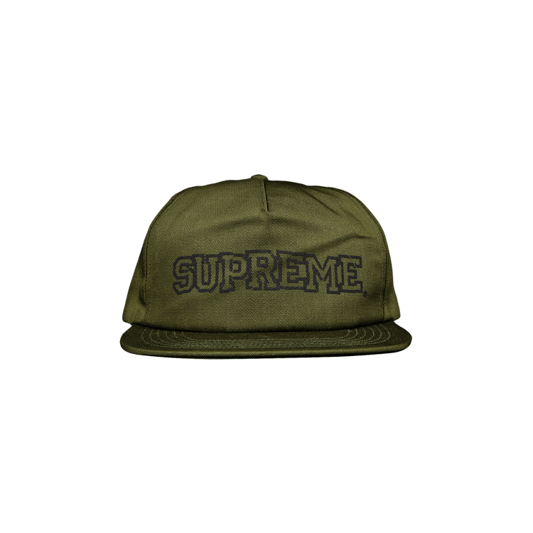 Supreme Shattered Logo 5-Panel 'Olive'