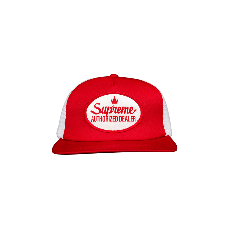 Supreme Authorized Mesh Back 5-Panel 'Red'