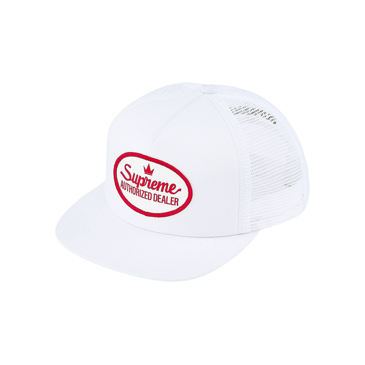 Supreme Authorized Mesh Back 5-Panel 'White'