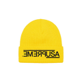 Supreme USA Beanie 'Yellow'