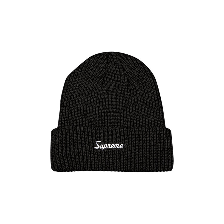 Supreme Loose Gauge Beanie 'Black'
