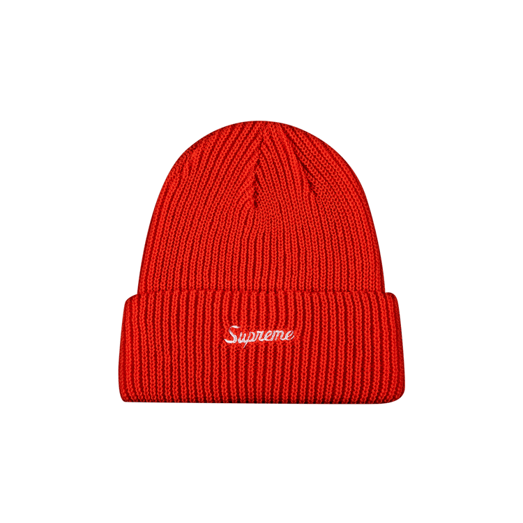 Supreme Loose Gauge Beanie 'Red'
