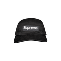 Supreme Washed Chino Twill Camp Cap 'Black'