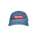 Supreme Washed Chino Twill Camp Cap 'Denim'