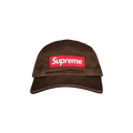 Supreme Washed Chino Twill Camp Cap 'Brown'
