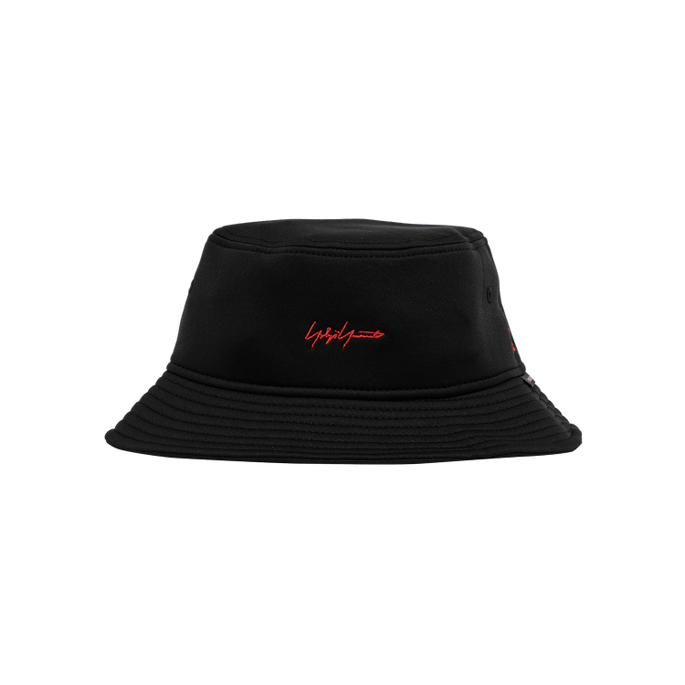 Yohji Yamamoto Pour Homme Logo Bucket Hat 'Black'