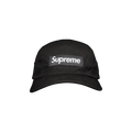 Supreme Waxed Cotton Camp Cap 'Black'