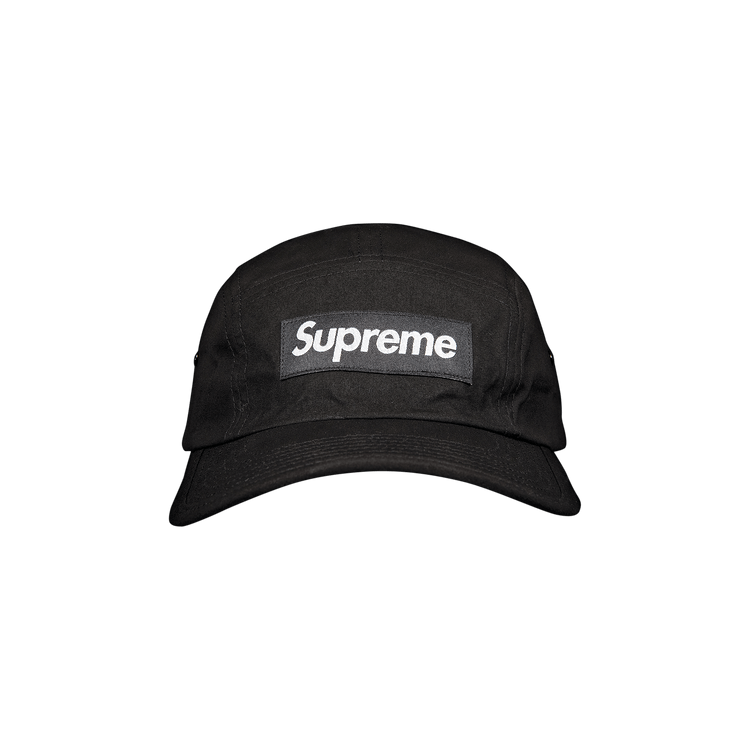 Supreme Waxed Cotton Camp Cap 'Black'