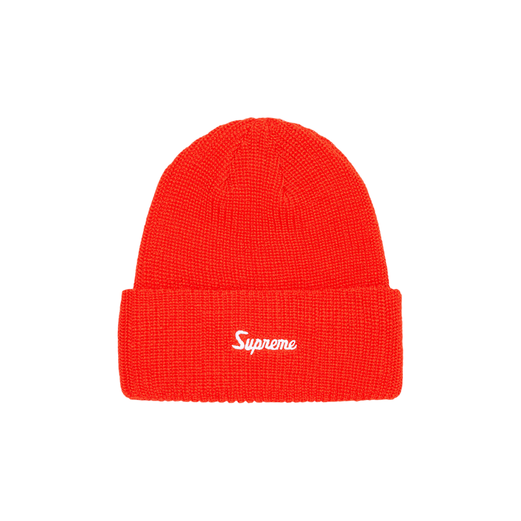 Supreme Twisted Loose Gauge Beanie 'Neon Orange'