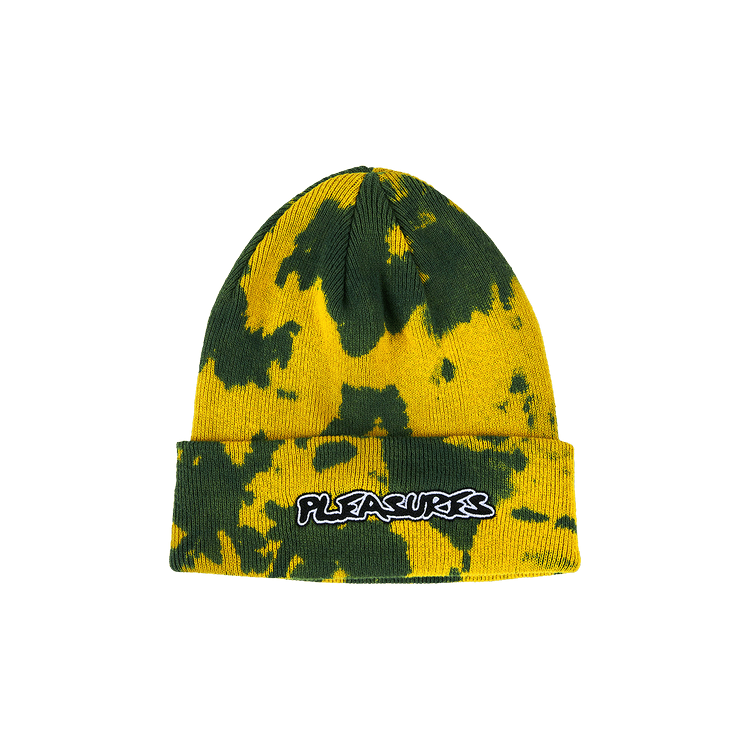 Pleasures Backbone Dyed Beanie 'Yellow'