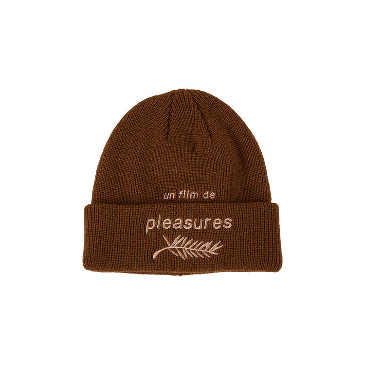 Pleasures Film Beanie 'Brown'