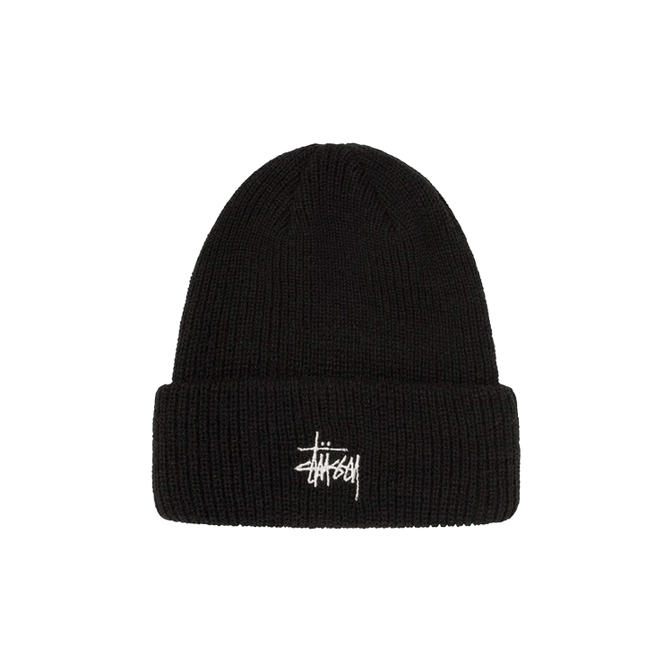 Stussy Basic Cuff Beanie 'Black'