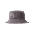 Stussy Corduroy Big Basic Bucket Hat 'Lavender'