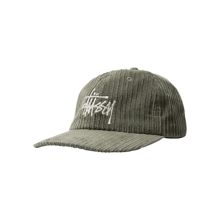 Stussy Corduroy Big Logo Low Pro Cap 'Olive'