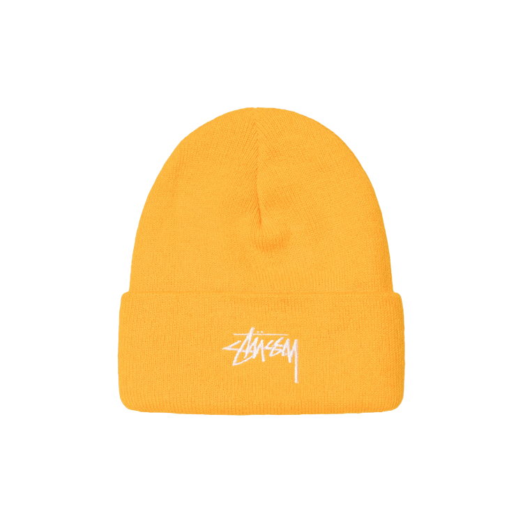 Stussy Stock Cuff Beanie 'Gold'